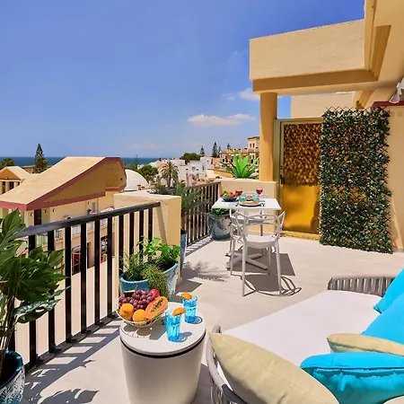 Honeymoon Corner Suite, Sun-all-day Terrace On The Of * 마르베야