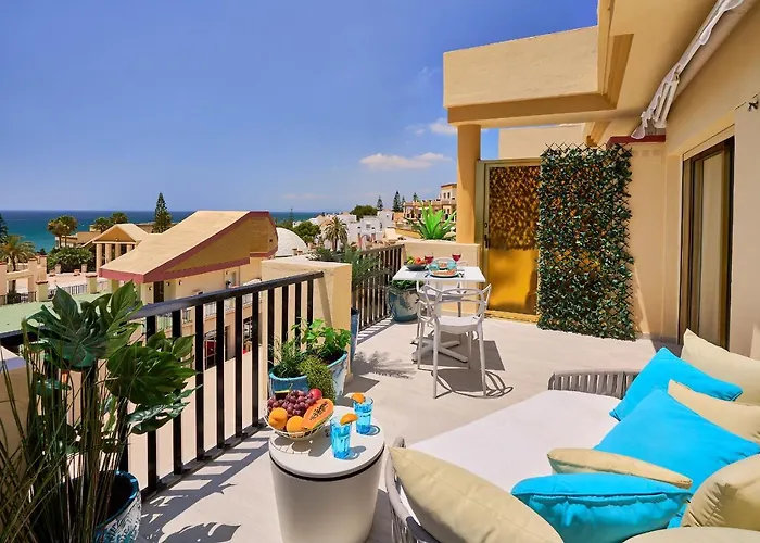Honeymoon Corner Suite, Sun-all-day Terrace On The Of * Marbella